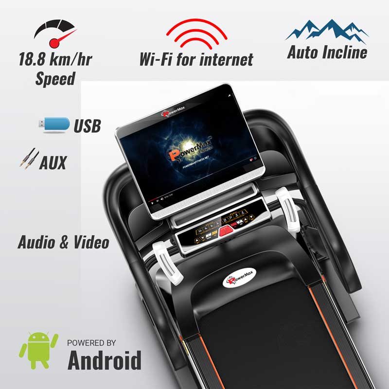 TDA-595 Multifunction Treadmill with 18.5