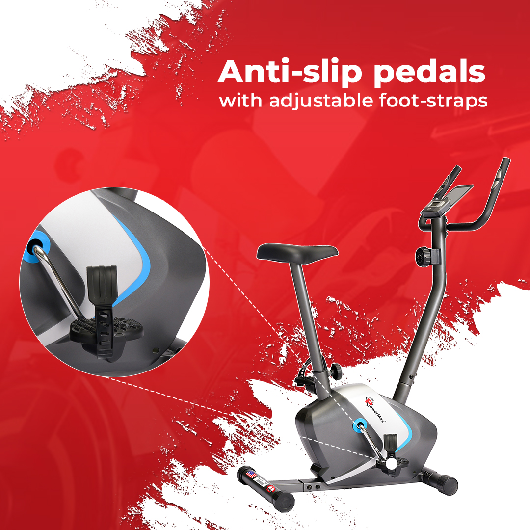 BU-350 Magnetic Upright Bike with iPad holder
