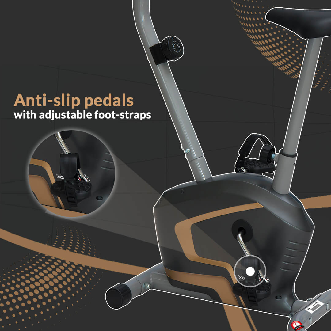 BU-400 Magnetic Upright Bike with iPad holder