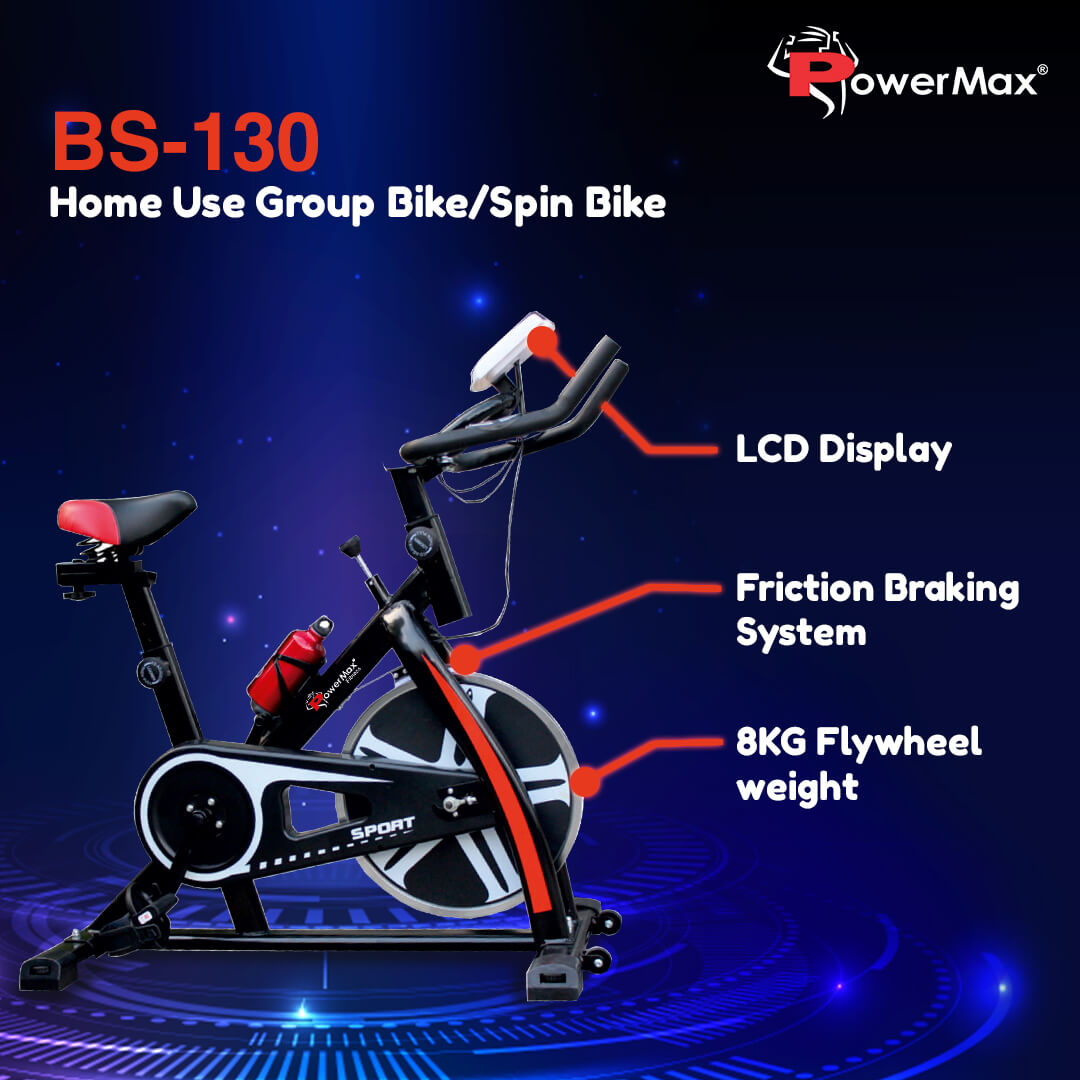 BS-130 Home Use Group Bike/Spin Bike