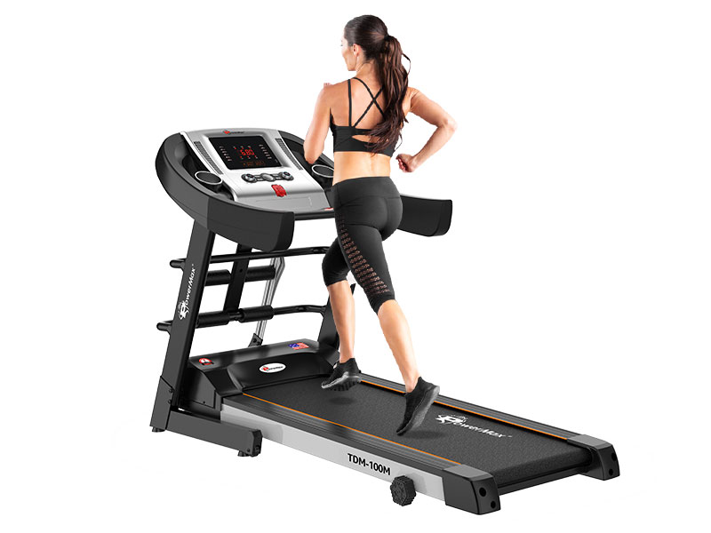 <b>TDM-100M<sup>®</sup></b>  Semi-Auto Lubrication Multifunction Treadmill 