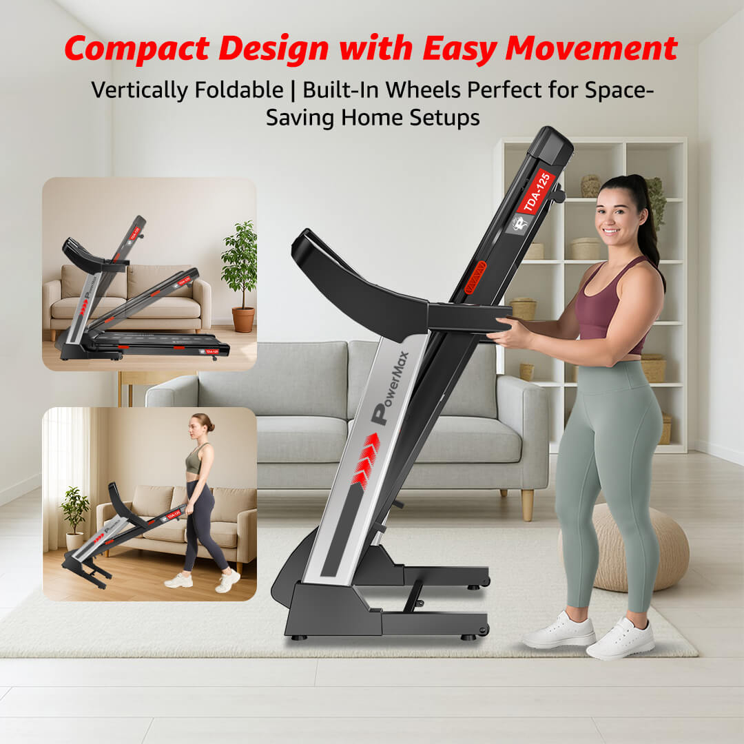 TDA-125 Motorized Treadmill with Auto Incline