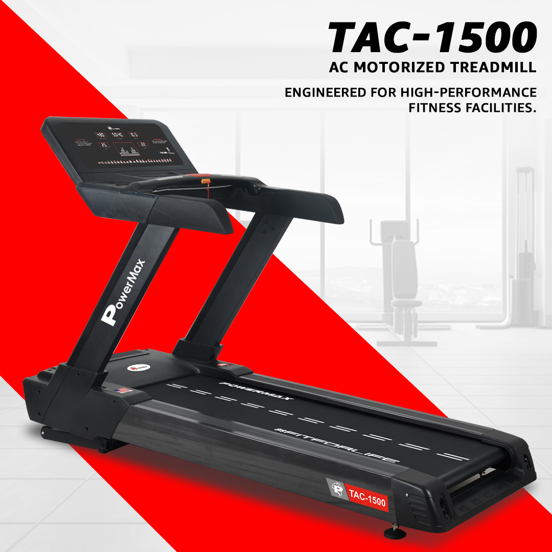 TAC-1500 Commercial Motorized AC Treadmill